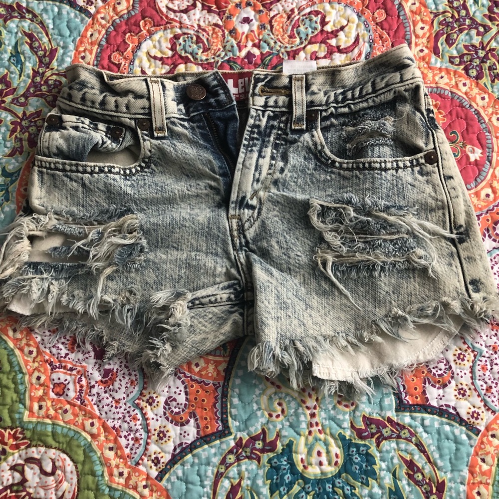 Levi’s Distressed Shorts